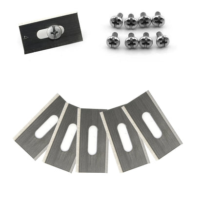 6-Pack 35mm cutter blades and screws for Husqvarna, Gardena, MCULLOCH, Flymo...