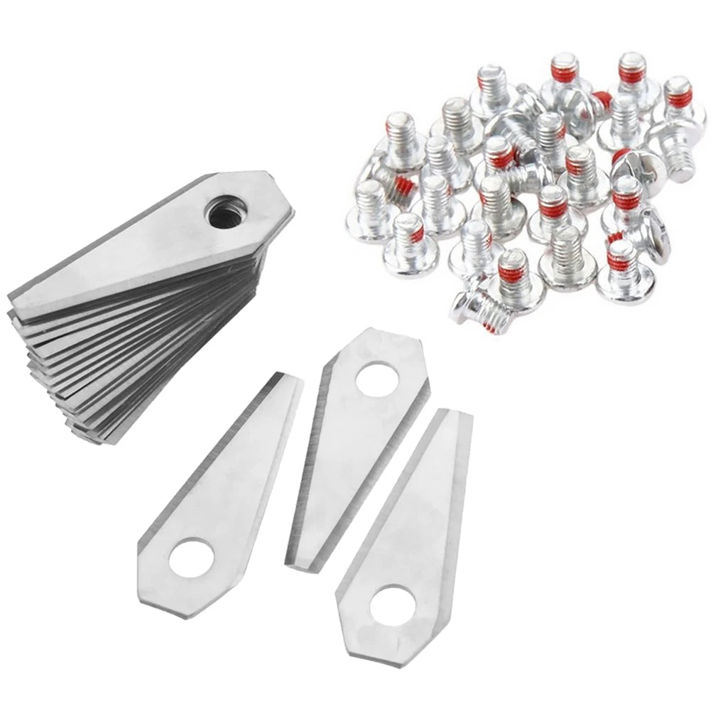 6-Pack blades and screws for Bosch Indego